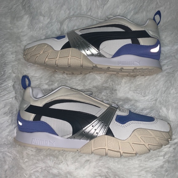 Puma Kyron White Dazzling Blue Womes - Picture 1 of 5